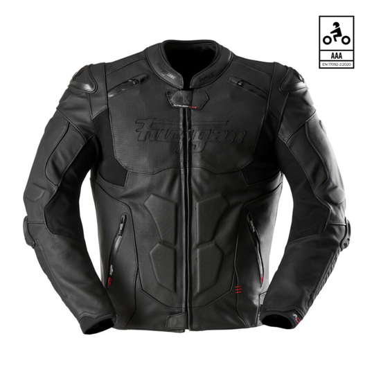 Furygan Ghost Evo Leather Jacket (Black)