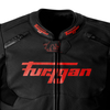Furygan Raptor Evo 3 Leather Jacket (Black Red)