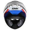 SMK Stellar Sports Flight Gloss Black White Red (GL213) Helmet