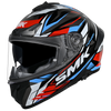 SMK Typhoon Rival Matt Black White Red (MA213) Helmet