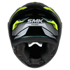 SMK Typhoon Rival Gloss Black Blue Yellow (GL254C) Helmet