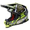 SMK Allterra XAces Black Grey Yellow Gloss (GL264) Helmet