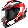 SMK Stellar Sports K Power Gloss Black Red White (GL231) Helmet