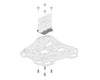 SW Motech Adapter Kit for Adventure Rack for ROTOPAX (GPT.00.152.35900/B)