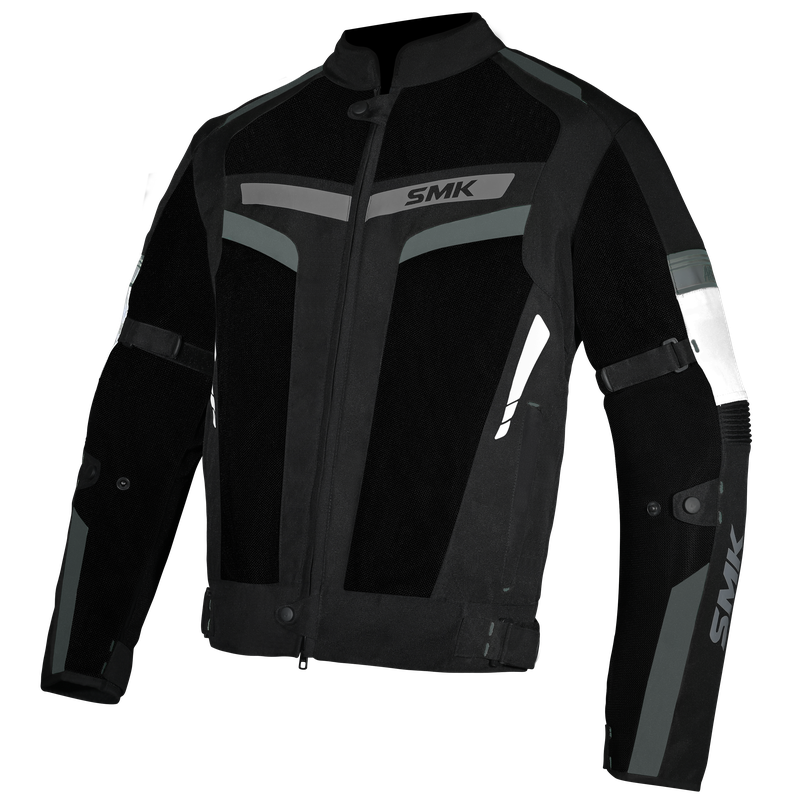 SMK Inifinity Rush Riding Jacket (Black Grey)