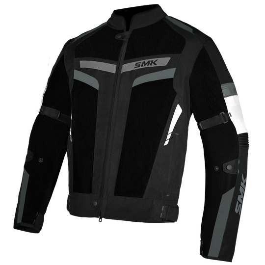 SMK Inifinity Rush Riding Jacket (Black Grey)