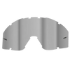 SMK Terrain Offroad Goggle with Clear and Extra Mirror Lens (Black with Black Strap)