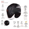 SMK GTJ Solid Matt Black (MA200) Helmet