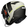 SMK GTJ Rover Matt Grey Black Yellow (MA624) Helmet