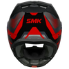 SMK Gullwing Omega Gloss Black Red Grey (GL236) Helmet