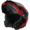 SMK Gullwing Omega Gloss Black Red Grey (GL236) Helmet