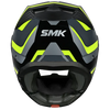 SMK Gullwing Omega Gloss Black Grey Yellow (GL264) Helmet