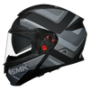 SMK Gullwing Omega Matt Black Grey (MA266) Helmet
