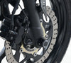 R&G Fork Protectors for Kawasaki Ninja 300 2012 onwards Ninja 250 2013-2017 Z250 2013-2018 and Z300 models (Black) (FP0128BK)