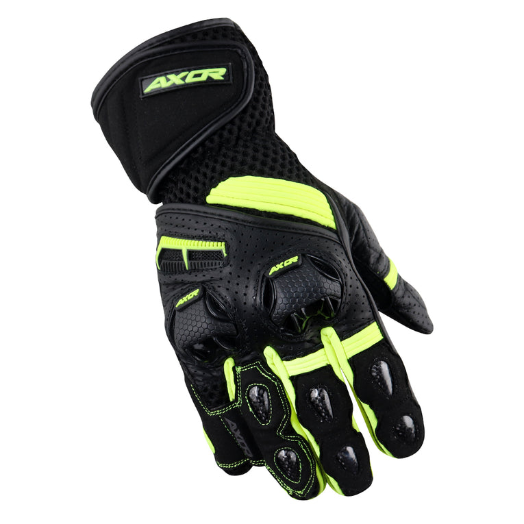 Axor Gator Riding Gloves (Black Neon Green)– Moto Central