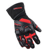 Axor Gator Riding Gloves (Black Red)