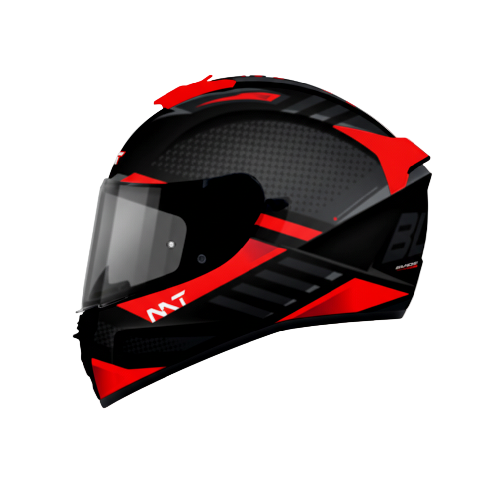 MT Blade 2 SV Rhapsody B5 Gloss Black Red Helmet– Moto Central