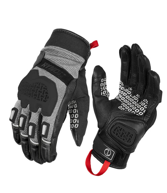Rynox Gravel Dualsport Gloves (Granite Grey)