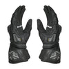 Viaterra Grid MK3 Full Gauntlet Motorcycle Riding Gloves (Black)