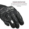 Viaterra Grid MK3 Full Gauntlet Motorcycle Riding Gloves (Yellow)