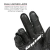Viaterra Grid MK3 Full Gauntlet Motorcycle Riding Gloves (Yellow)