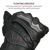 Viaterra Grid MK3 Full Gauntlet Motorcycle Riding Gloves (Yellow)