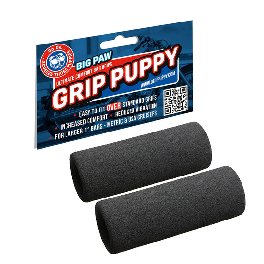 Grip Puppy Big Paw Handlebar Comfort Grips (ST GRIPS BW)