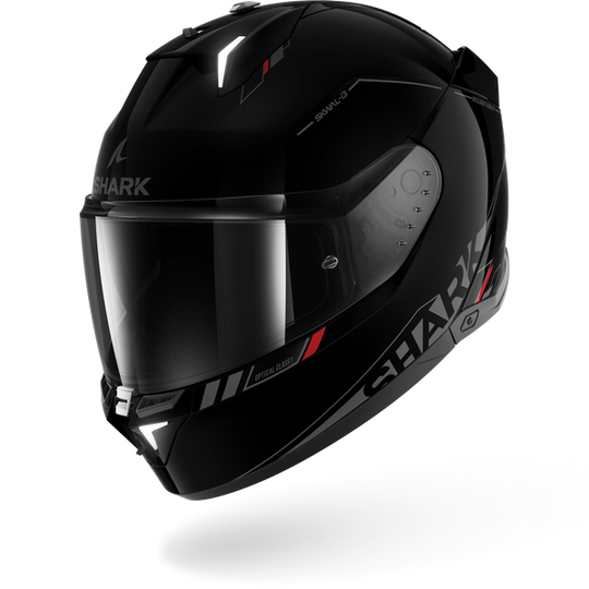 SHARK Skwal I3 Gloss Blank SP Black Anthracite Red Helmet