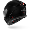 SHARK Skwal I3 Gloss Blank SP Black Anthracite Red Helmet - Moto Central