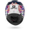 SHARK Skwal I3 Gloss Zarco GP Replica DE France White Violet Blue Helmet - Moto Central
