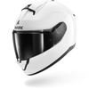 SHARK Ridill 2 Gloss Blank White Azur Helmet - Moto Central