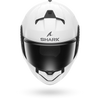 SHARK Ridill 2 Gloss Blank White Azur Helmet - Moto Central