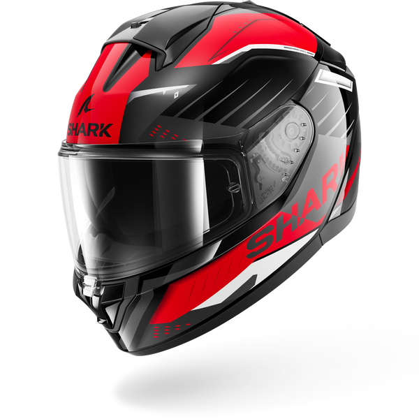 SHARK Ridill 2 Gloss Bersek Black Red Anthracite Helmet - Moto Central