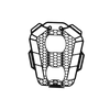 Moto Torque KTM Adventure 2025 390 250 X Headlight Guard Honeycomb (Black)