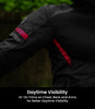 Rynox Helium GT3 Riding Jacket (Black Red)
