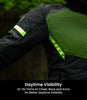 Rynox Helium GT3 Riding Jacket (Black Hi Viz Green)
