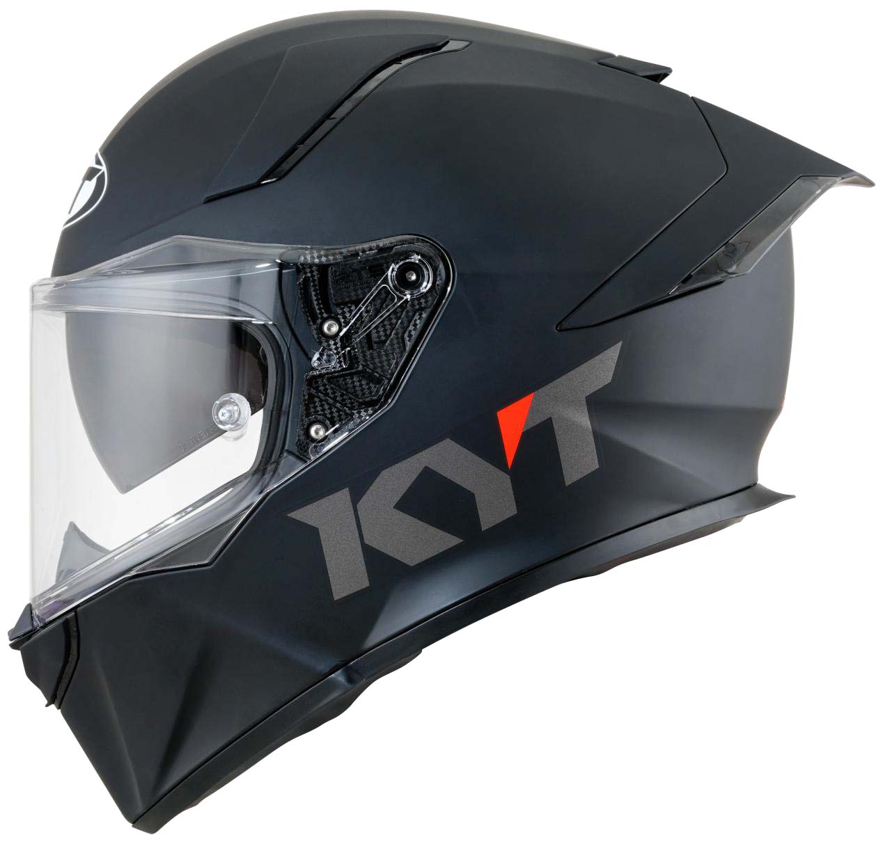 KYT R2R Pro Plain Matt Black Helmet– Moto Central