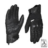 Viaterra Holeshot Short Motorcycle Riding Gloves (Black)