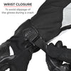 Viaterra Holeshot Short Motorcycle Riding Gloves (Black)