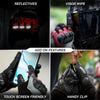 Viaterra Holeshot Pro Semi Gauntlet Motorcycle Riding Gloves (Red)