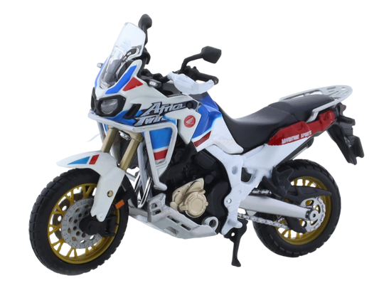 Bburago Honda Africa Twin Adventure (White Blue)