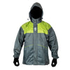 MOTOTECH Hurricane Air TourPro Waterproof Rain Over jacket (Grey Green)