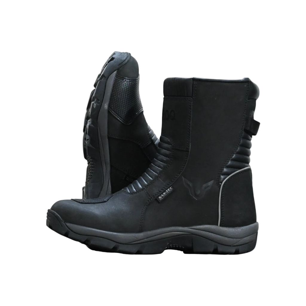 Amaroq Titan Motorcycle Riding Boots (Black) - Moto Central