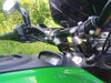 Carbon Racing Handlebar Risers Type 2 for Bajaj Dominar 250 400 (Matt Black)