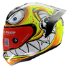 LS2 FF352 Rampage Fluro Yellow Gloss Helmet