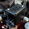 Hyperrider Front Fluid Reservoir Cover for Triumph Speed 400 and Scrambler 400X (HRSPD40006S)