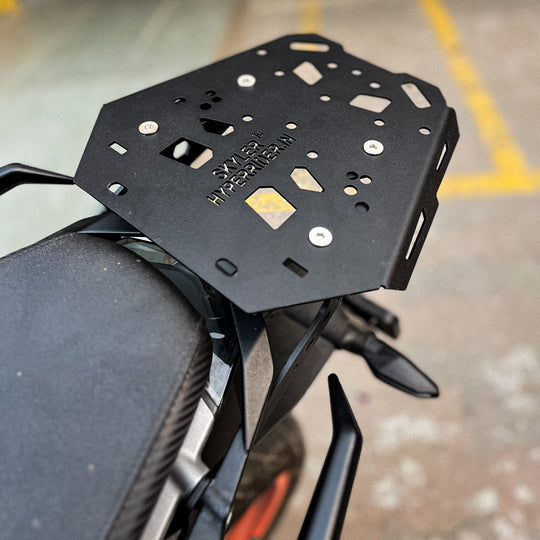 Hyperrider KTM Duke 250 390 GEN 3 Top Rack with Plate (HRKDGN3001S)