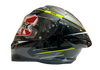 NHK K5R Anomalistic Gloss Black Fluro Yellow Helmet