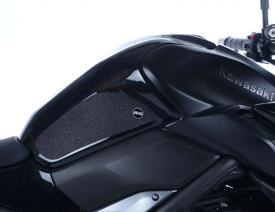 R&G Tank Traction Grip for Kawasaki Z900 (2017 onwards) Z900 SE (2022 onwards) and ZH2 (2020 onwards) (2024) (EZRG430CL) (Clear)