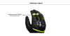 Rynox Tornado Pro 5 Gloves (Black Hi Viz Green)